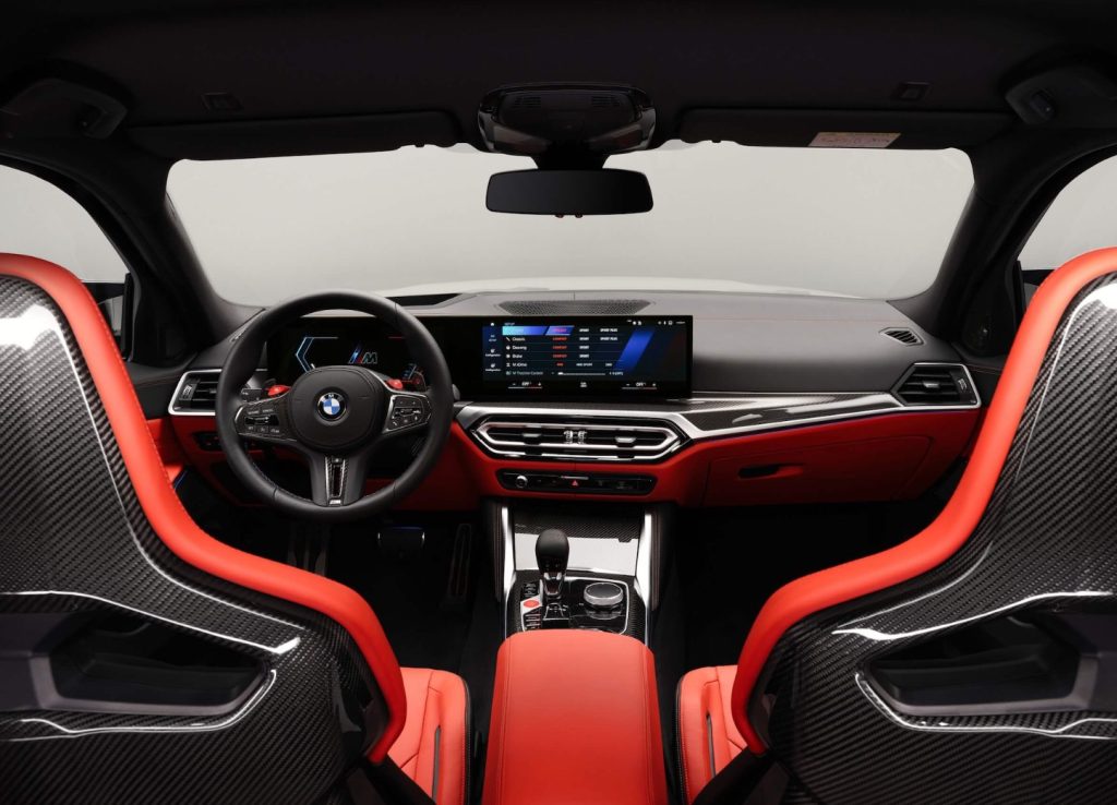 2023 BMW M4 interior