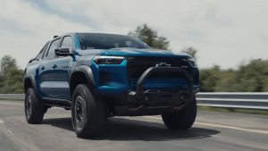 2023 Chevy Colorado  switches to a full four cylinder engine.