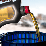 Changing car oil